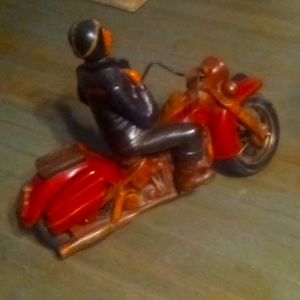 Vintage Harley Davidson figure